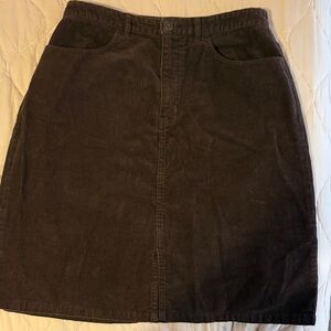 Eddie Bauer Corduroy Skirt